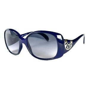 Fendi Navy Sunglasses with Logo Detail